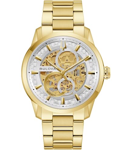Amazon.com: Bulova Men's Classic Sutton Automatic Skeleton Dial